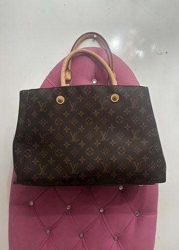 Klasik Desenli Deri Kadın Çanta - Görsel 2