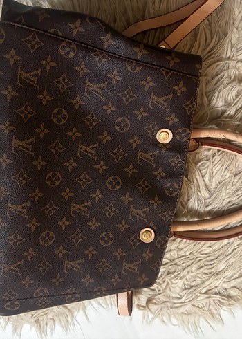 Klasik Desenli Deri Kadın Çanta - Görsel 5