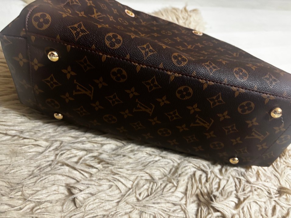 Klasik Desenli Deri Kadın Çanta - Görsel 4