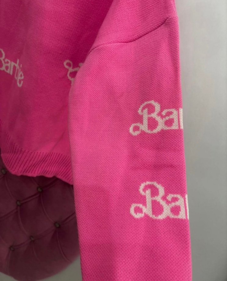 Pembe Barbie Kazak - Görsel 3