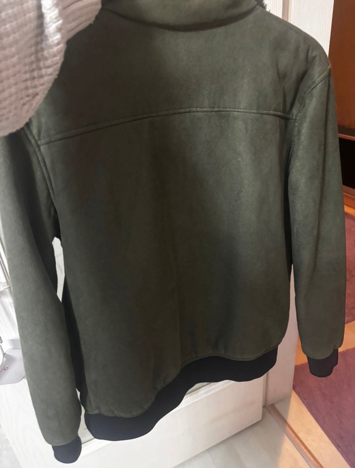 Kürk Detaylı Erkek mont - Görsel 4