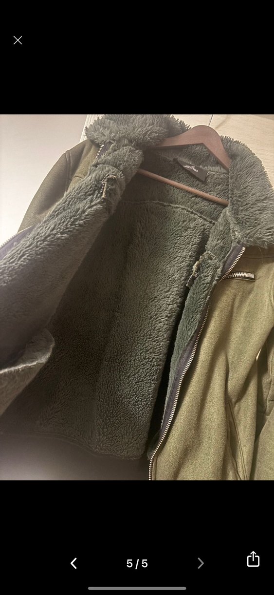 Kürk Detaylı Erkek mont - Görsel 5