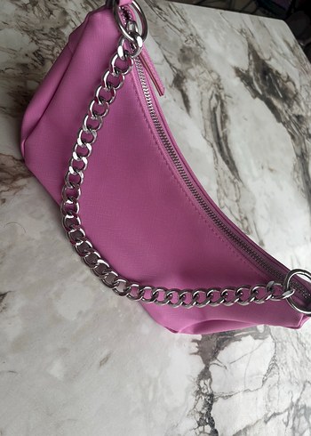Bershka pembe çanta - Görsel 9