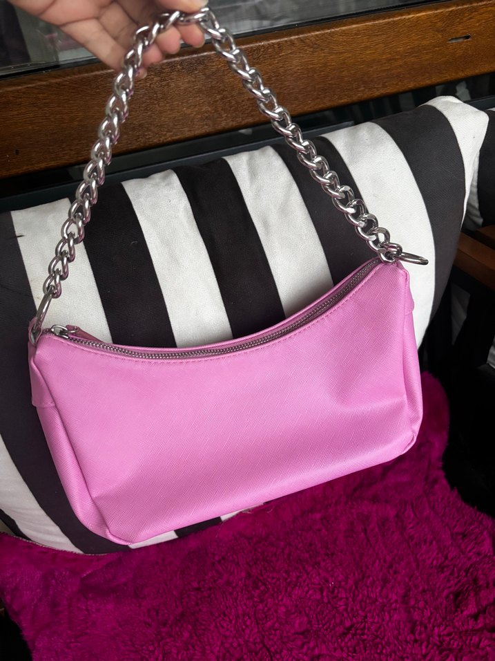 Bershka pembe çanta - Görsel 2