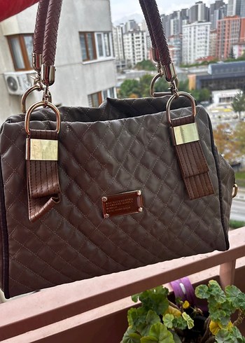 Kahverengi Deri Kadın Çanta - Görsel 2