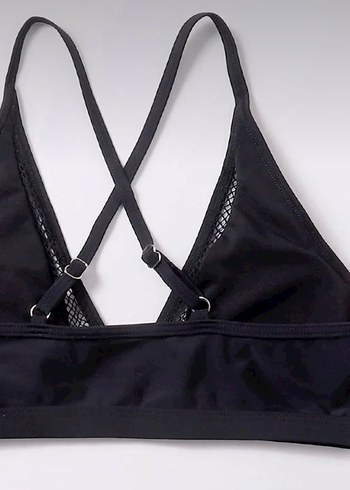 Diğer File detaylı bikini üstü