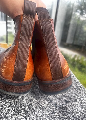 41 Beden kahverengi Renk Klasik Parlak Kahverengi Erkek Ayakkabı