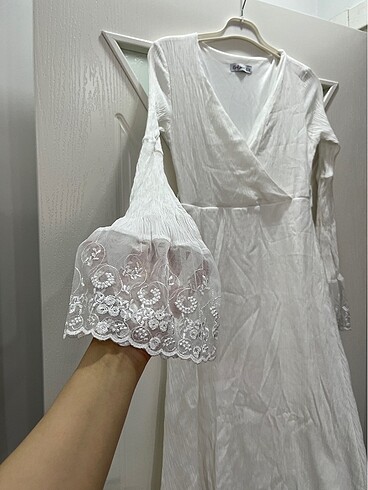 Beyaz elbise - Görsel 3
