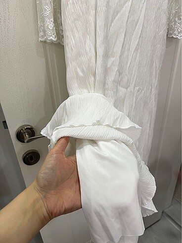 Beyaz elbise - Görsel 4