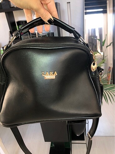  Beden siyah Renk zara model çanta siyah