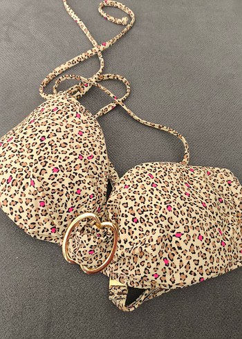 Penti Leopar Desenli Mini Bikini Üstü