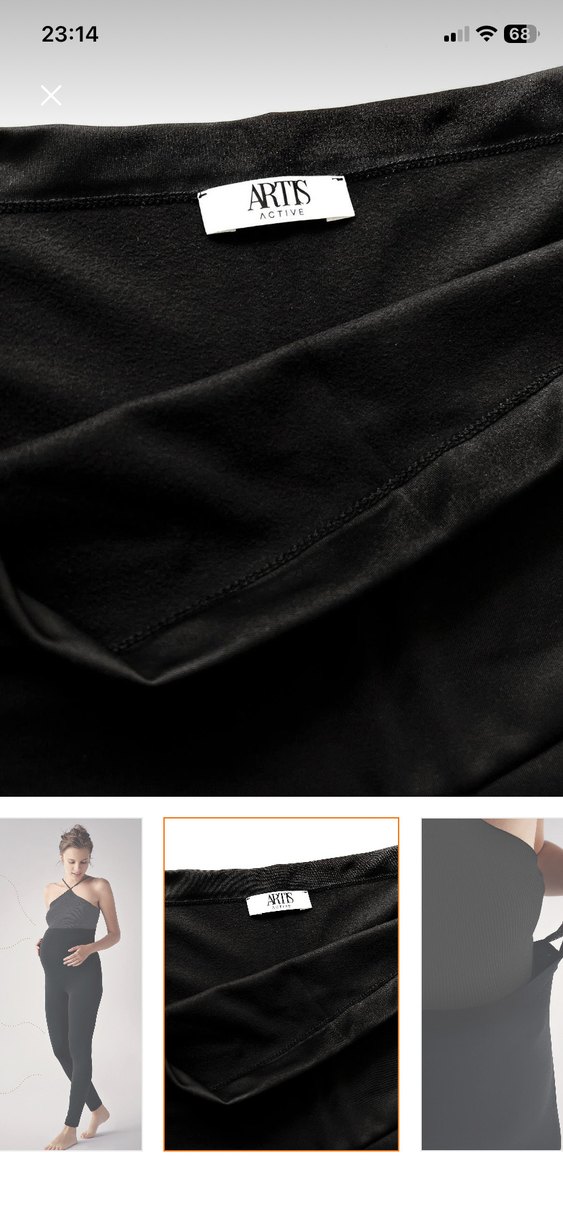 Siyah Termal Hamile Taytı - ARTIŞ - Görsel 2