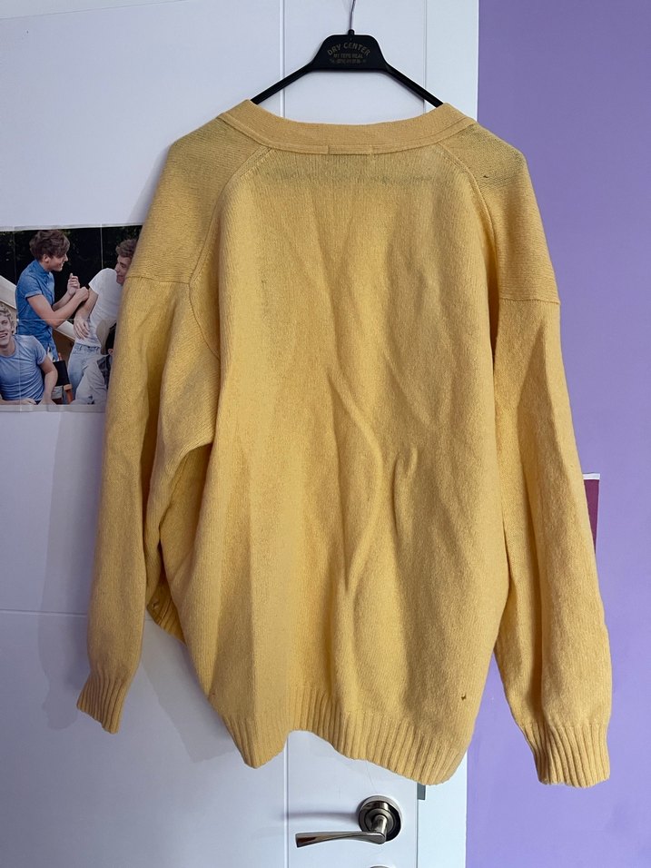 Gerçek vintage yün hırka - Görsel 5