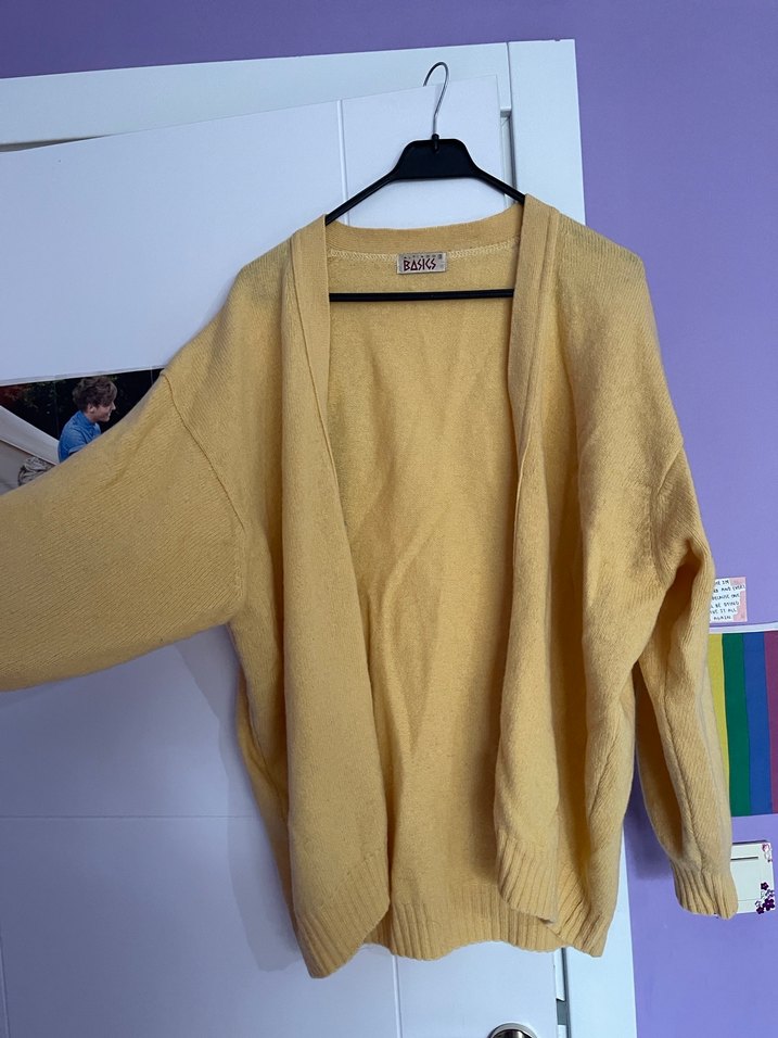 Gerçek vintage yün hırka - Görsel 2