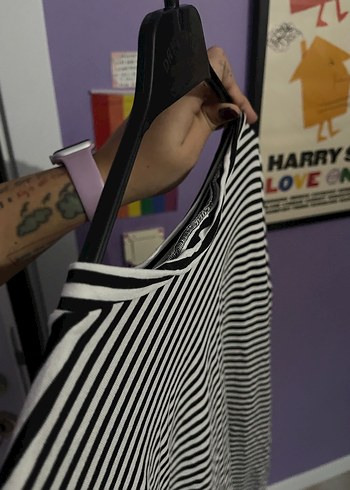 Kadın Çizgili Uzun Kollu - Görsel 3