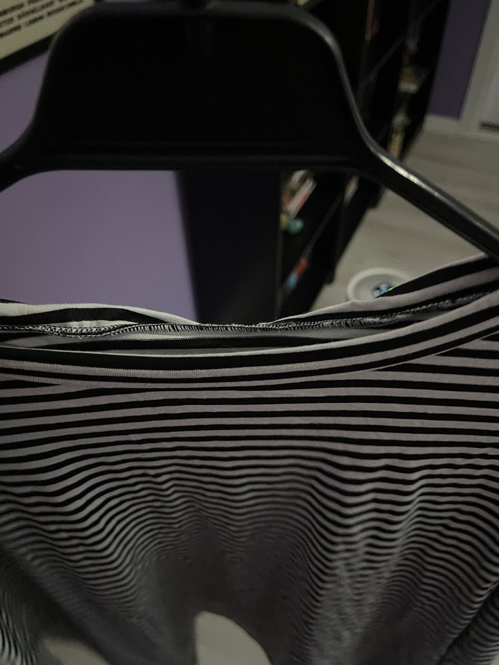 Kadın Çizgili Uzun Kollu - Görsel 4