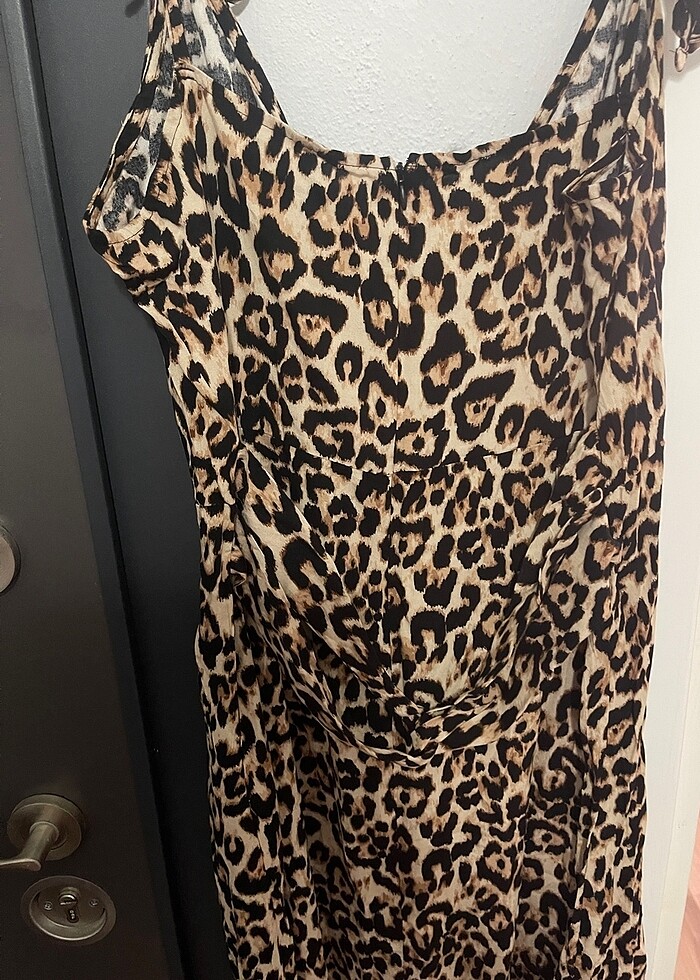 Leopar elbise - Görsel 4