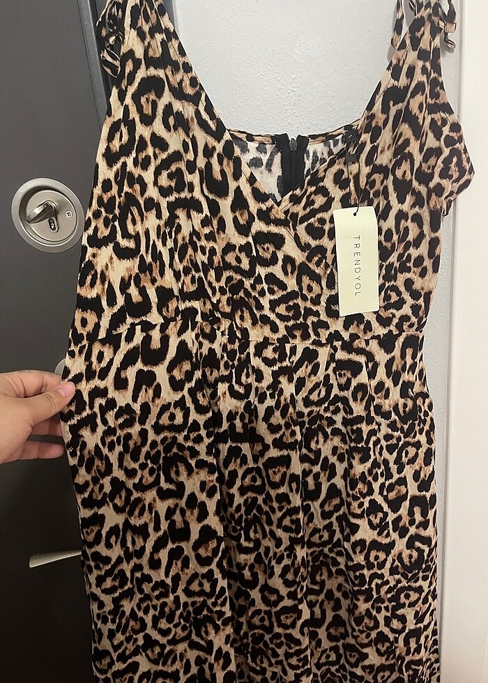 Leopar elbise - Görsel 3