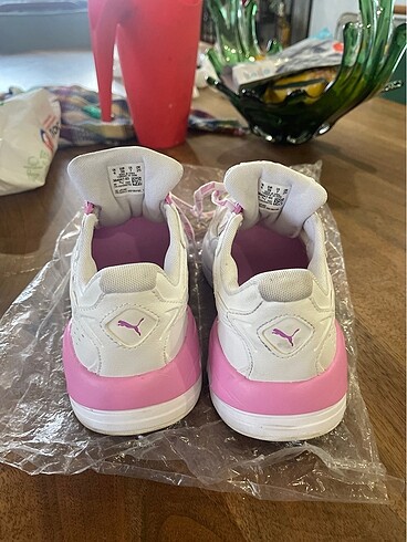 puma beyaz pembe ayakkabı - Görsel 6