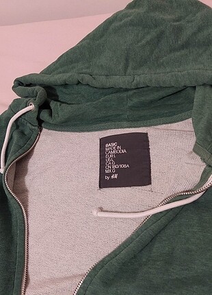H&M H&M Kapşonlu yeşil