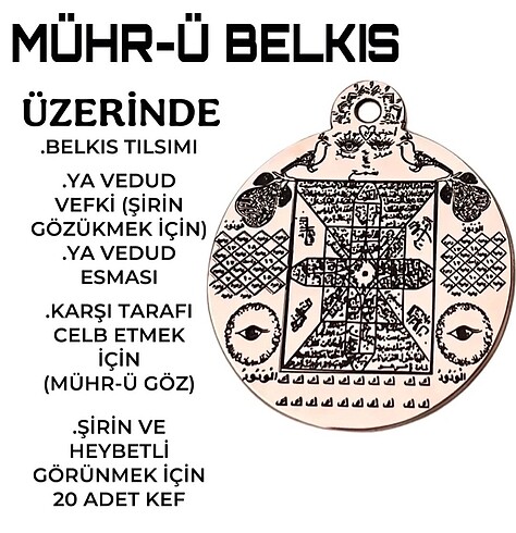 Beden çeşitli Renk Orjinal A Kalite Bakır Koruma Kolye