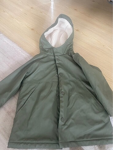 Zara 3-4 yaş Haki kız çocuk yağmurluk