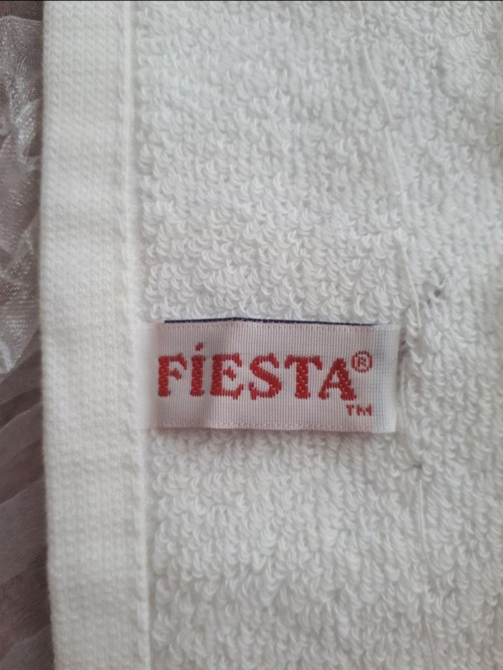 Nakışlı Beyaz Renkli Havlu - Görsel 5