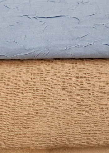 Bej Keten Kadın Şal - Görsel 2