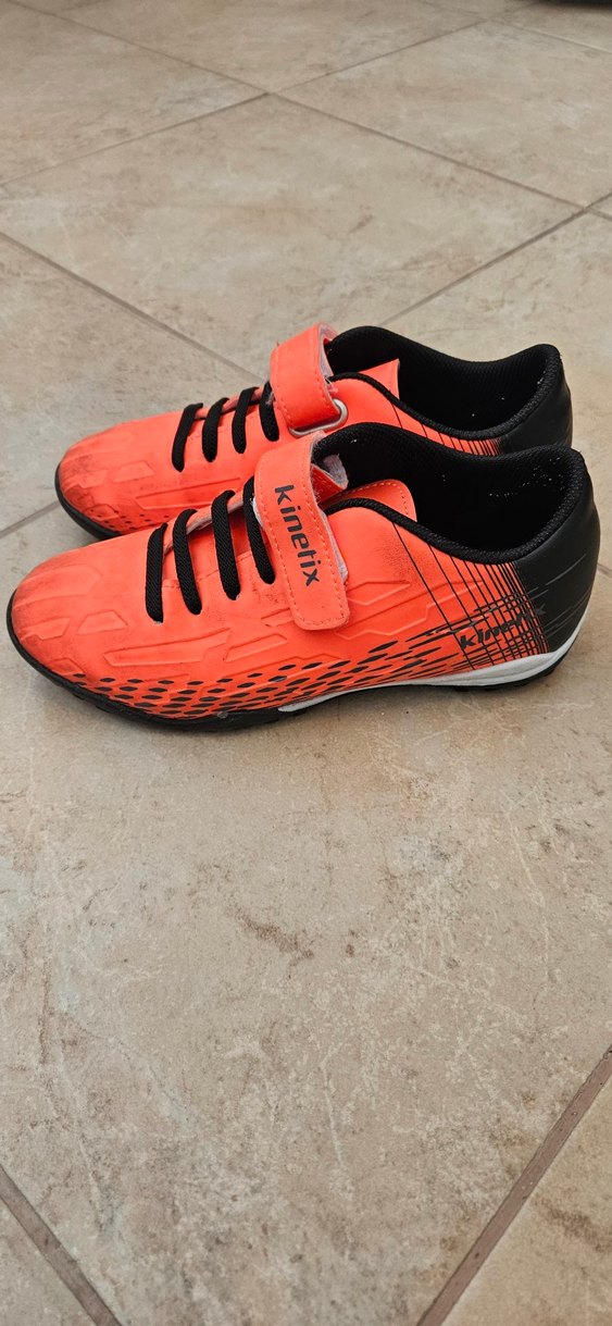 Turuncu Desenli Erkek Kız Çocuk Spor Ayakkabı - Görsel 3