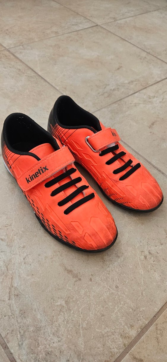 Turuncu Desenli Erkek Kız Çocuk Spor Ayakkabı - Görsel 2