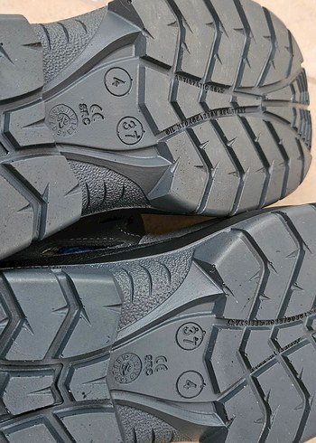 Gri Süet Bay Bayan İş Ayakkabısı - Görsel 4