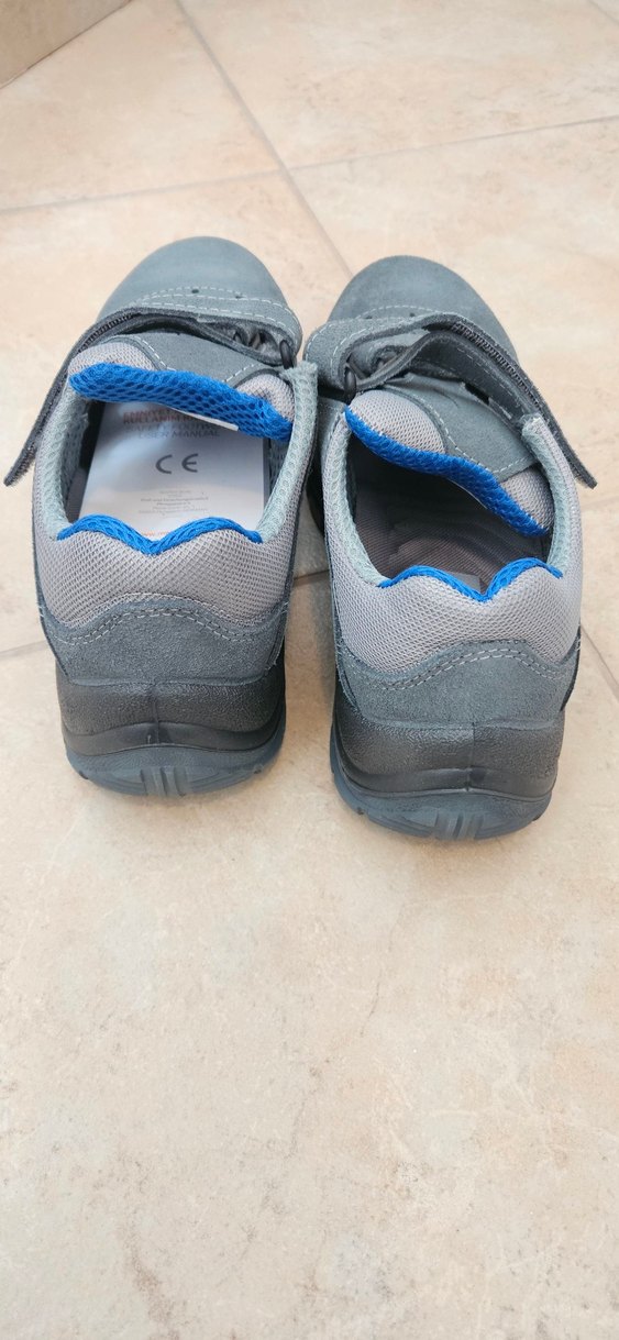 Gri Bay Bayan İş ayakkabısı - Görsel 4