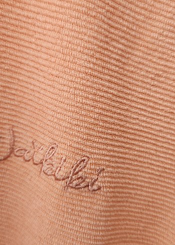 Kadın Bej Uzun Kollu Bisiklet Yaka Kazak Bady - Görsel 4