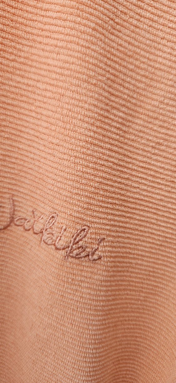 Kadın Bej Uzun Kollu Bisiklet Yaka Kazak Bady - Görsel 4