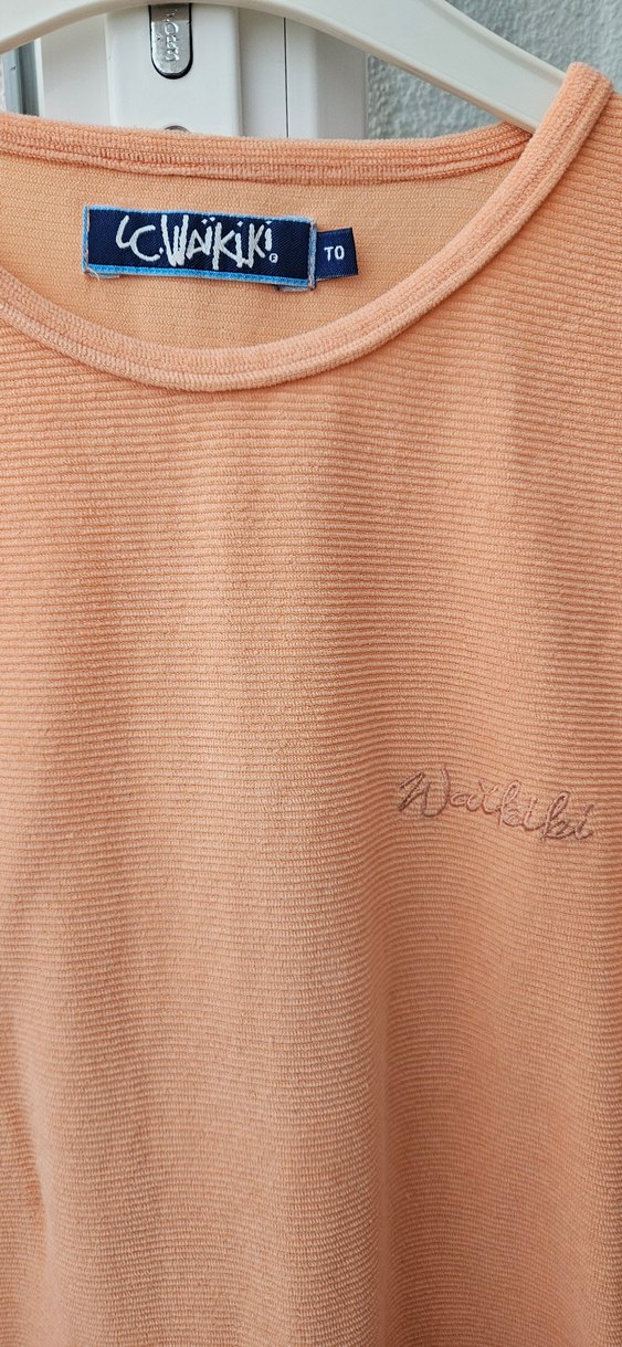 Kadın Bej Uzun Kollu Bisiklet Yaka Kazak Bady - Görsel 2