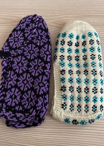 Örgü patik - Görsel 2