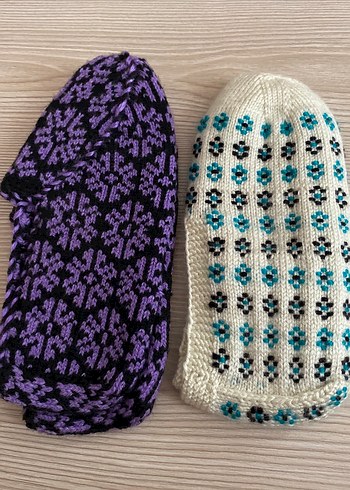 Örgü patik - Görsel 3