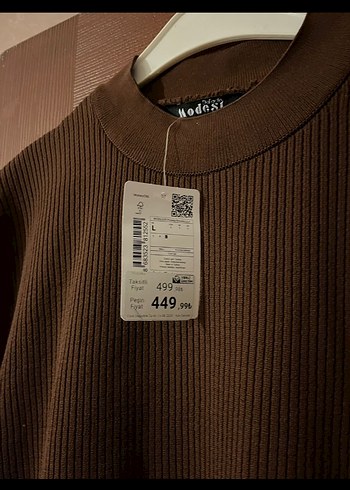 Kahverengi Kemerli Kadın takım - Görsel 4