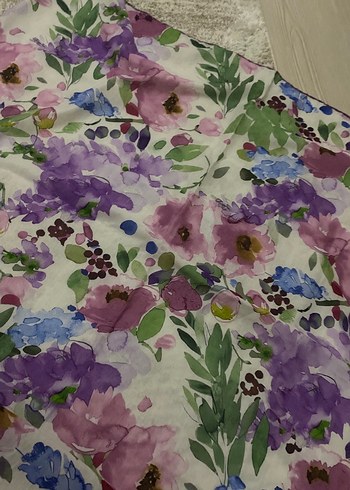 Pastel Mor Dantel Detaylı Kadın Fular - Görsel 2