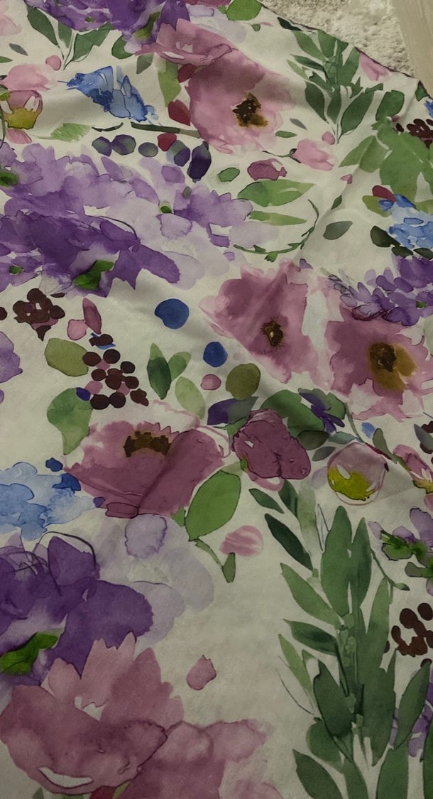 Pastel Mor Dantel Detaylı Kadın Fular - Görsel 3