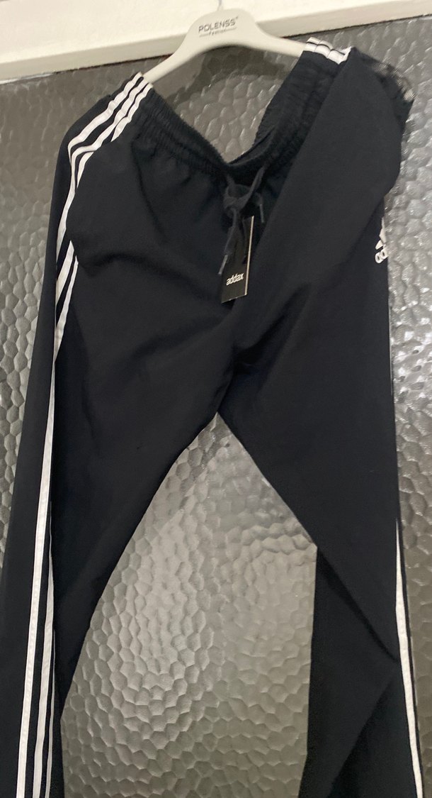 Siyah Fermuarlı Erkek Eşofman Altı - Görsel 2