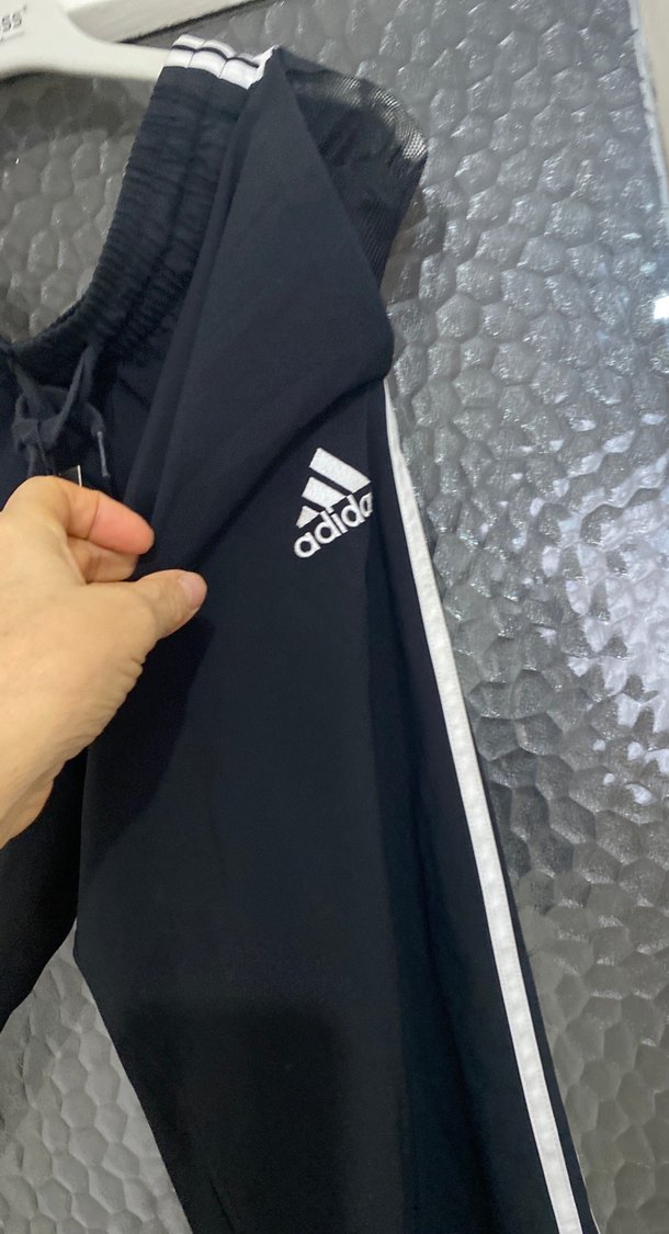 Siyah Fermuarlı Erkek Eşofman Altı - Görsel 3