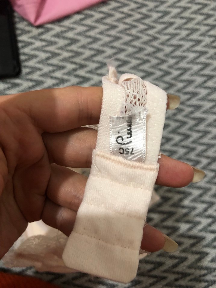 Bej Dantelli Bohem Straplez Sütyen - Görsel 3