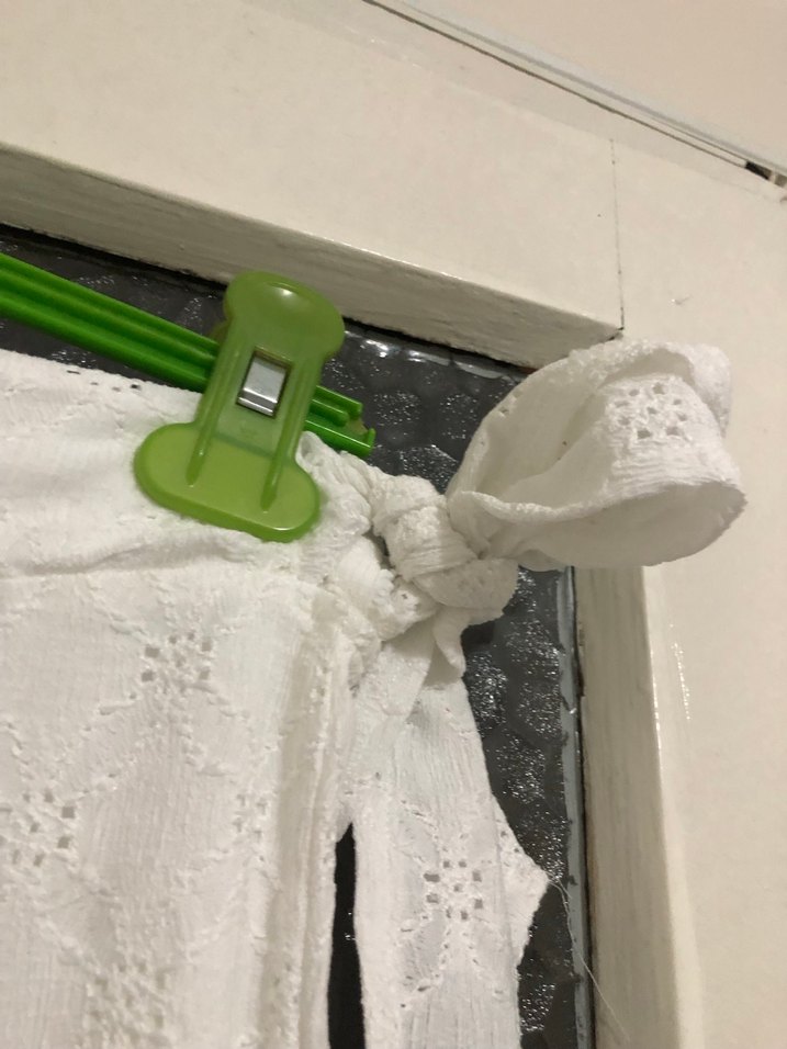 Zara Beyaz Bol Kesim Keten Kadın Pantolon - Görsel 3