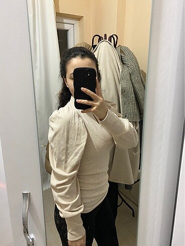 Zara Alaçatı Stili uzun kol bluz