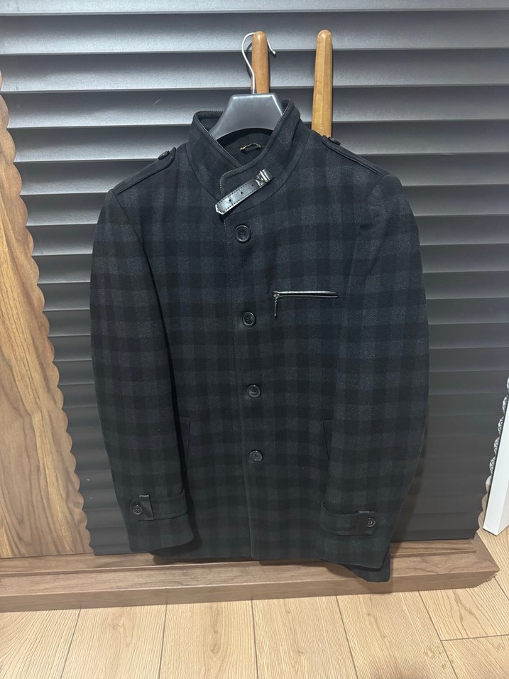 Ekoseli Düğmeli Erkek Ceket - Görsel 2