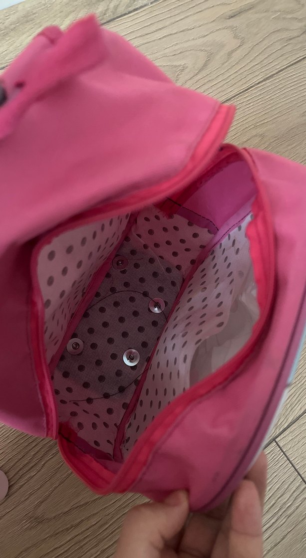 Renkli Unicorn Desenli Çekçekli Çocuk Okul Çantası - Görsel 3