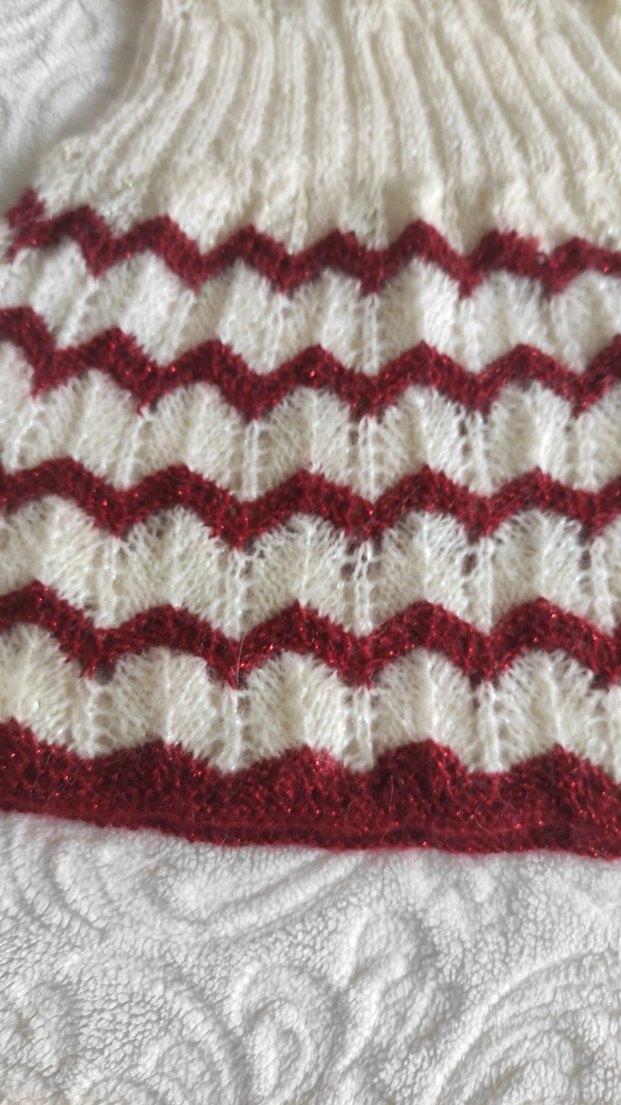 Kız Çocuk Örgü Kolsuz Bohem Elbise - Görsel 3