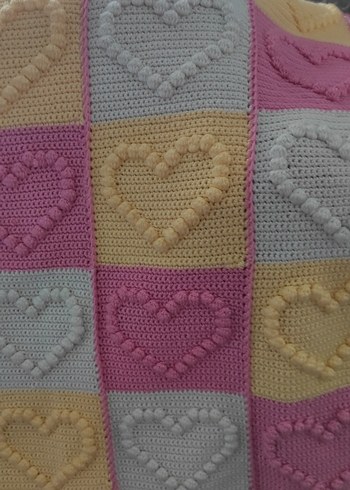 Nakışlı Çok Renkli Çocuk Battaniyesi - Görsel 2