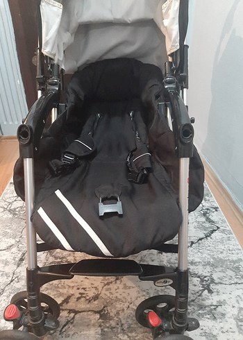 Koyu Siyah Bebek Arabası - Görsel 5